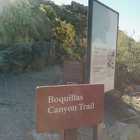 Boquillas Canyon trail