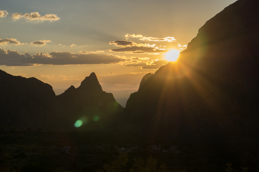 Big Bend Texas - sunset