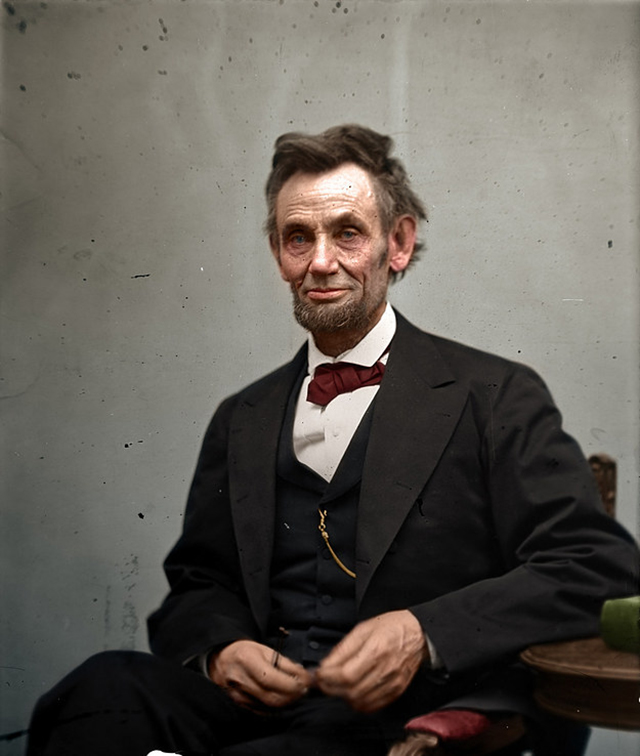 lincoln colorisé