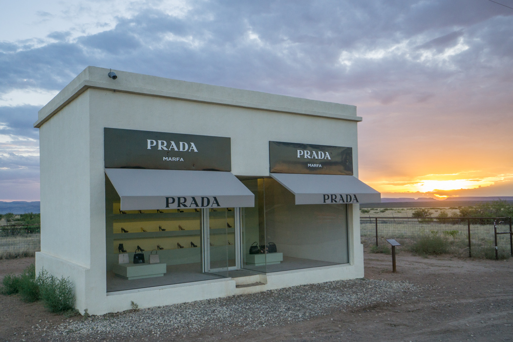 Marfa Texas Prada Store