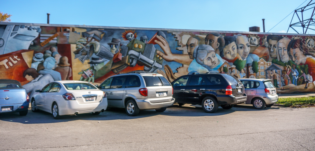 Visiter Chicago - fresque