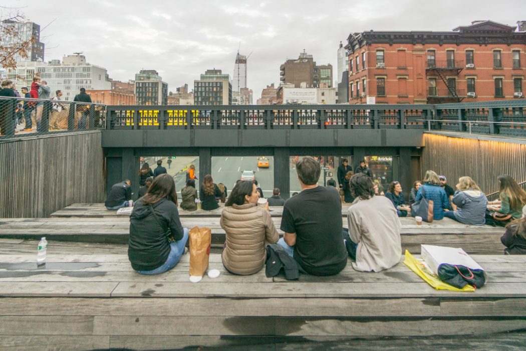 High Line promenade Chelsea New York