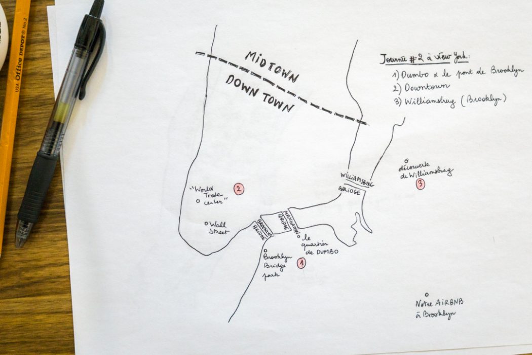 New York carte circuit séjour