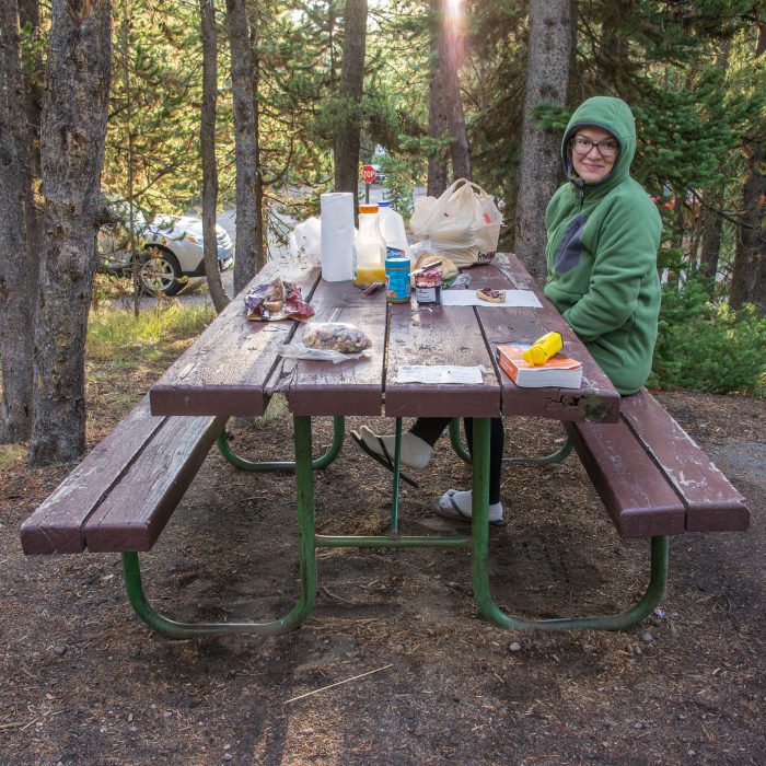 Camping Yellowstone