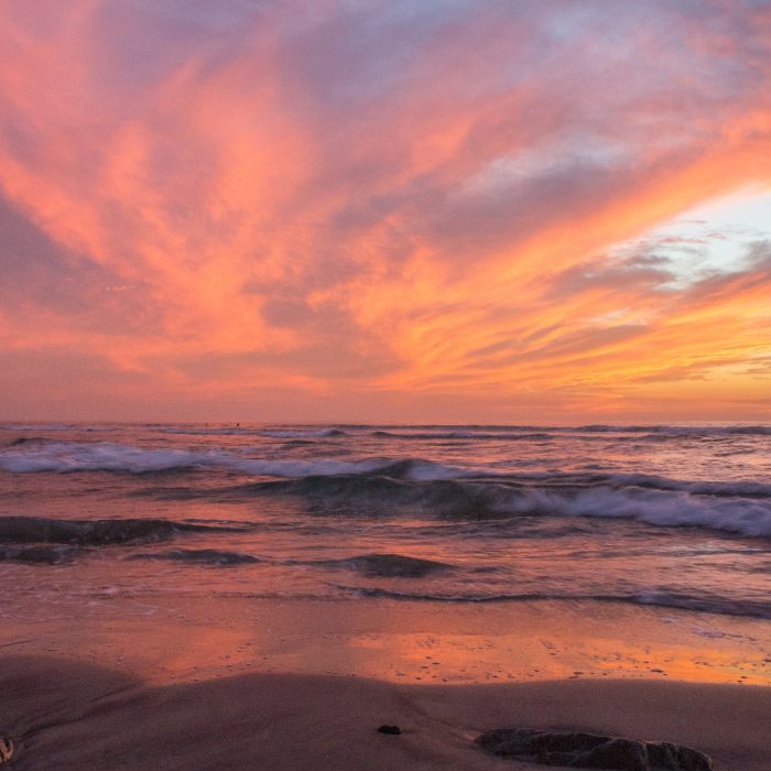 San Diego Californie coucher de soleil