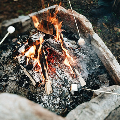 Smores Feu camping 1