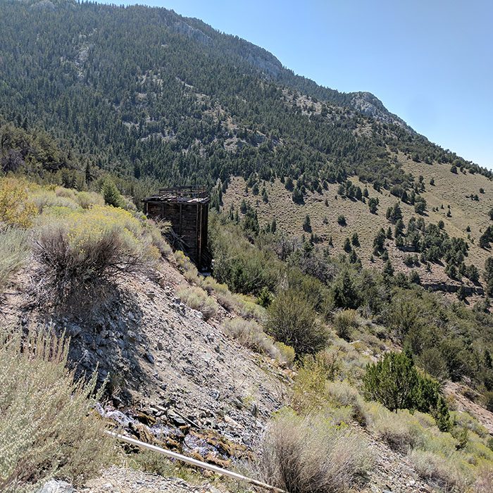 Nevada road trip mine
