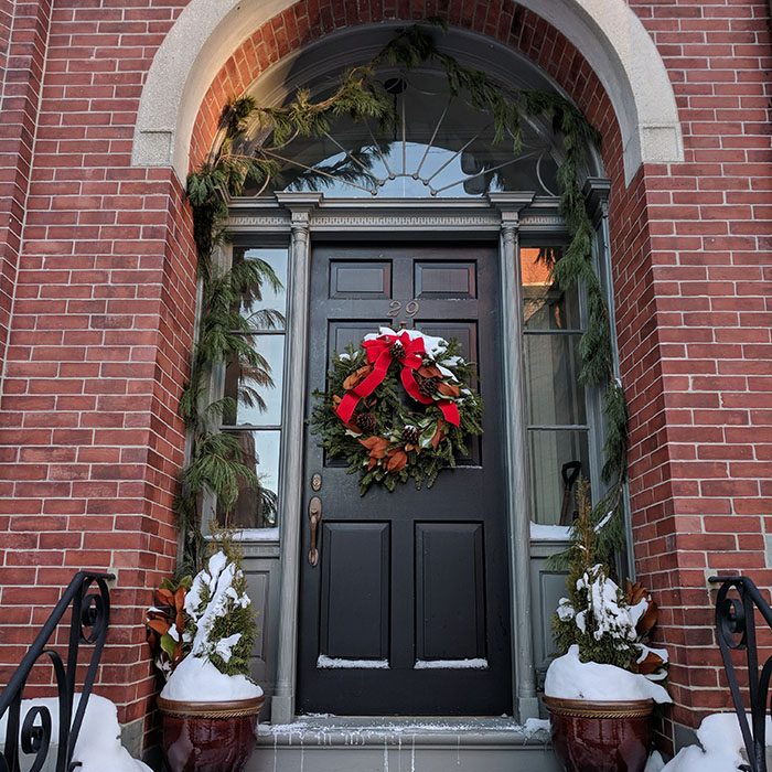 Porte Boston Noel