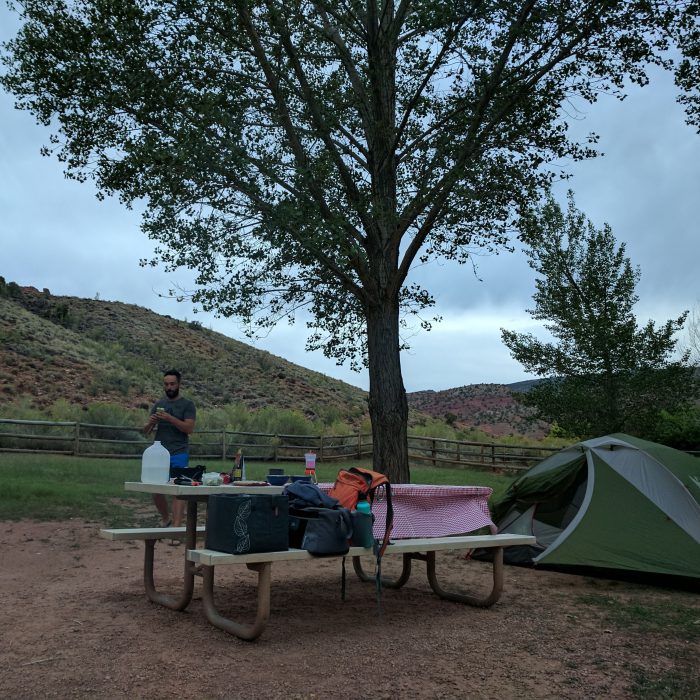 tent capitol reef
