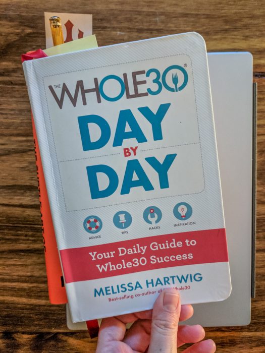 Whole30 Carnet day by day