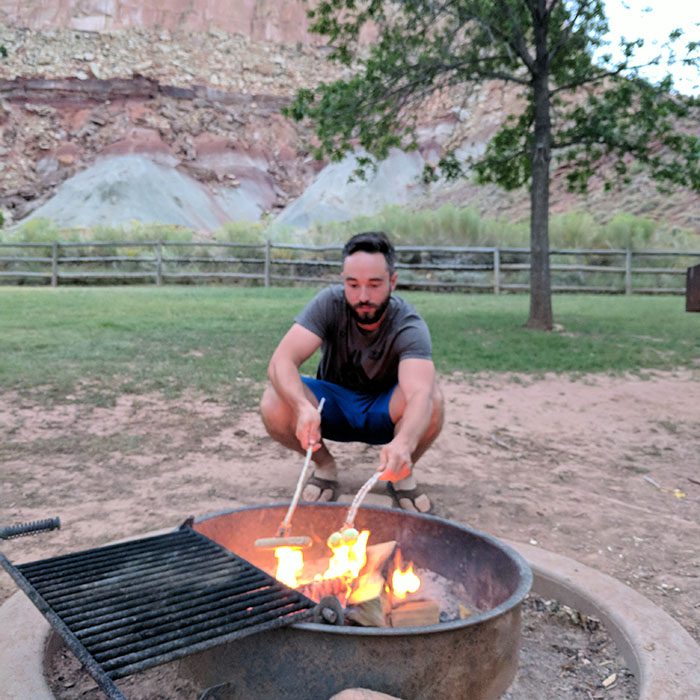 Camping Capitol Reef 1